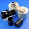 The Canister Kit includes 2 months worth of tape and day and night straps.