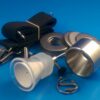 TLC Hanger / weights kit includes 13.5 ounces of stainess weights, retaining Cuff, strap, SGX clip, and Collar